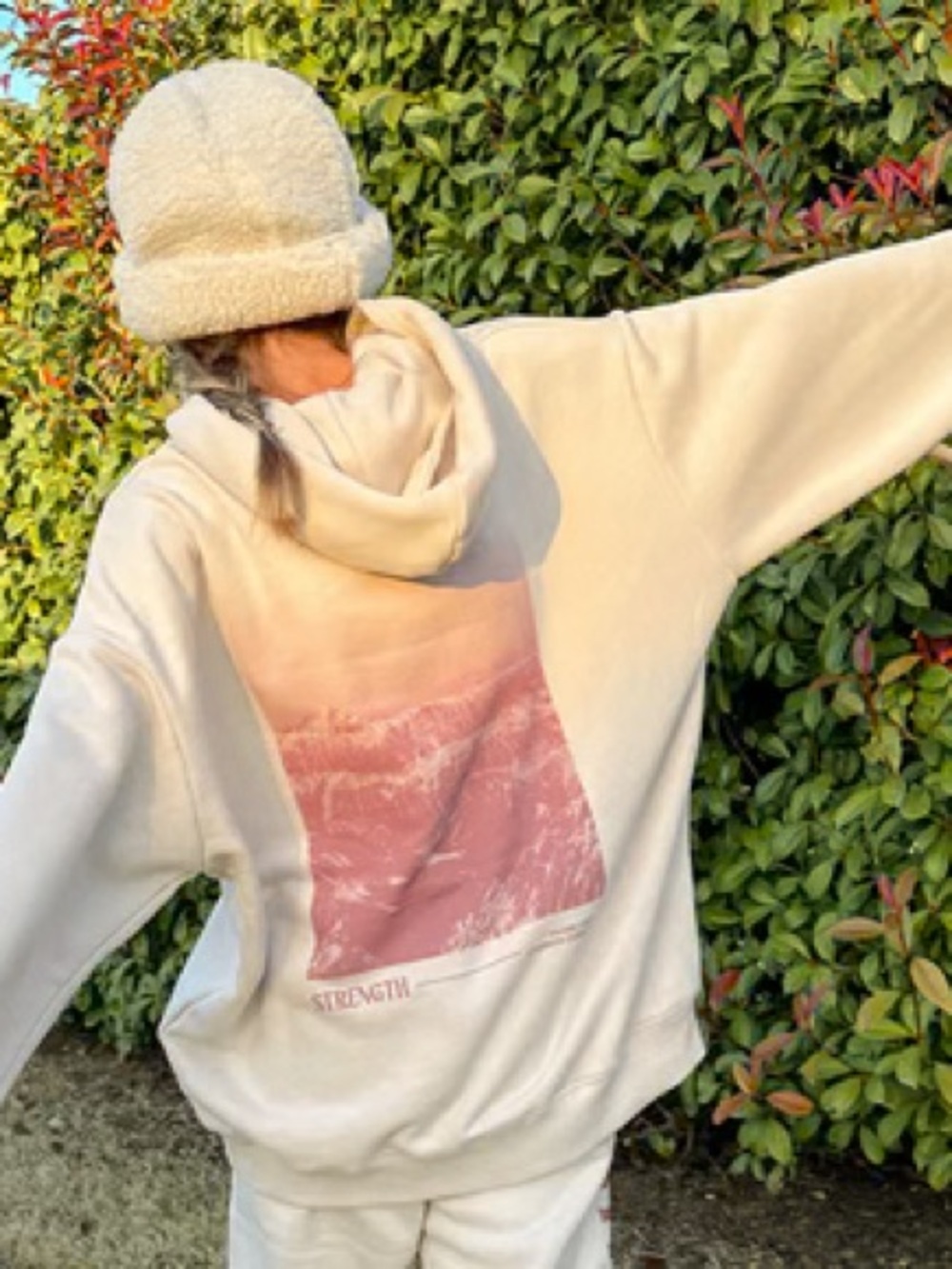 Elevated Faith “Strength” Christian Hoodie